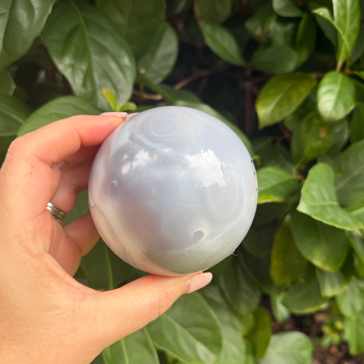 Jelly Agate Crystal Sphere