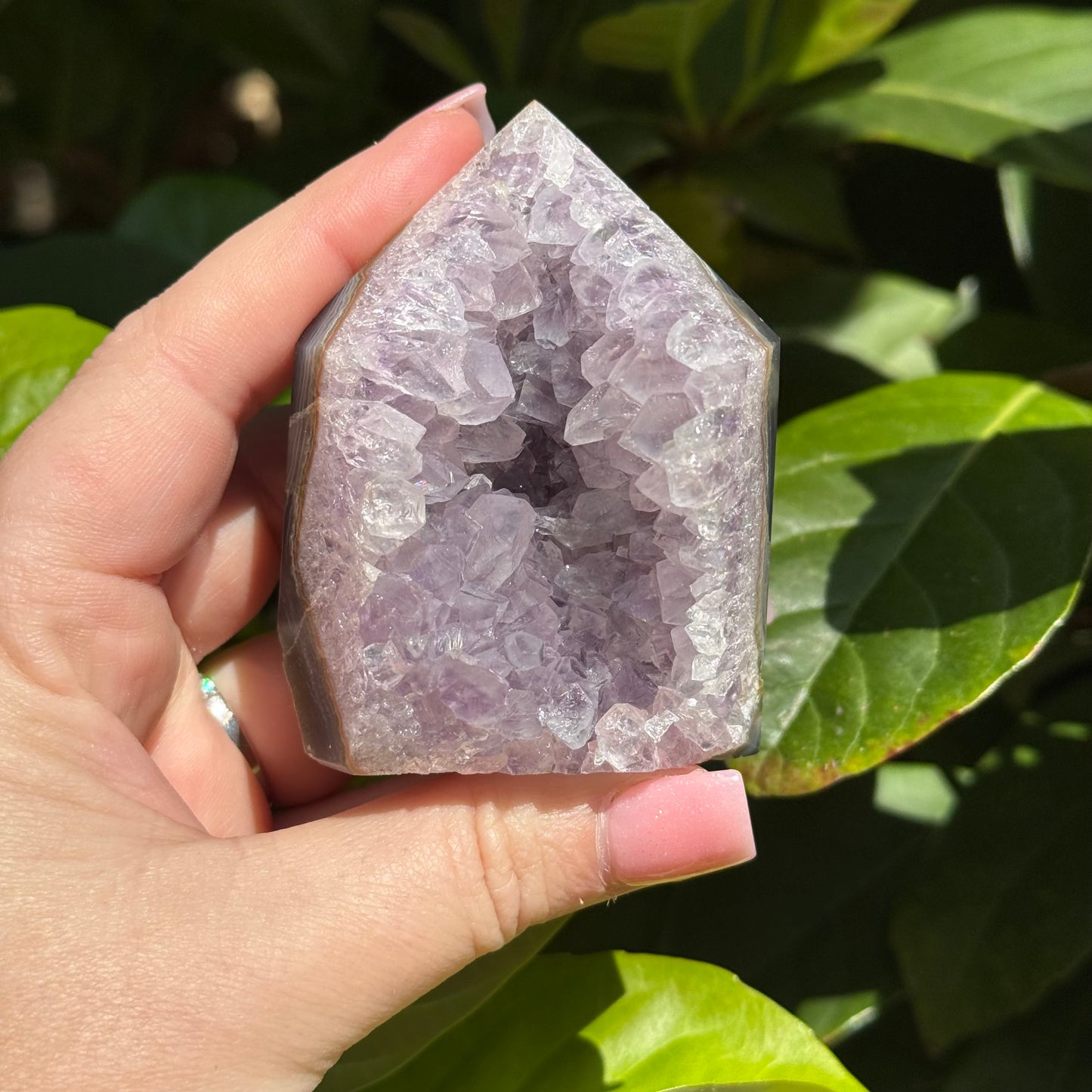 Chunky Amethyst Crystal Tower