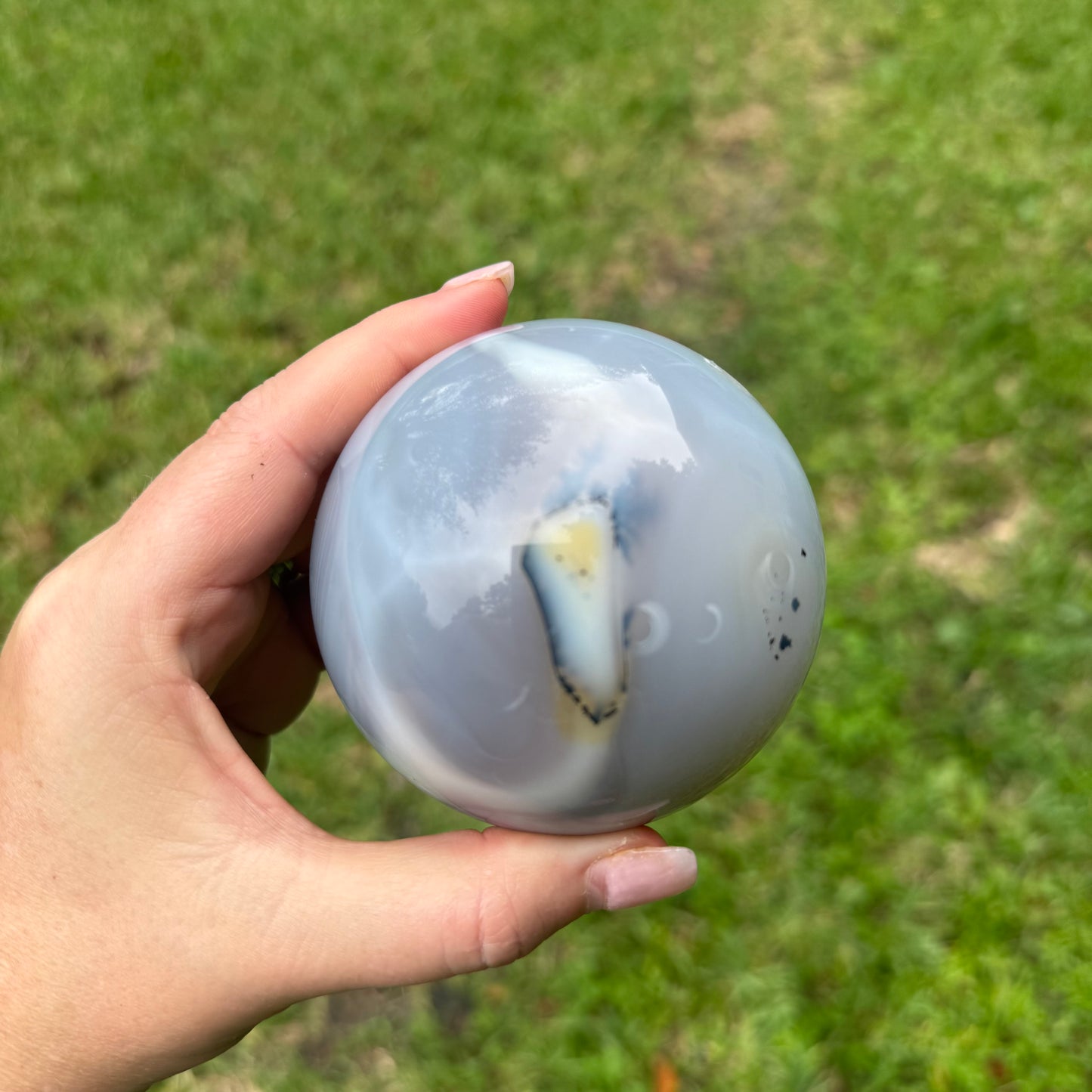 Jelly Agate Crystal Sphere