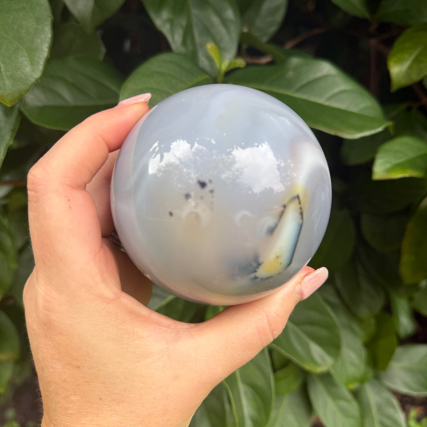 Jelly Agate Crystal Sphere
