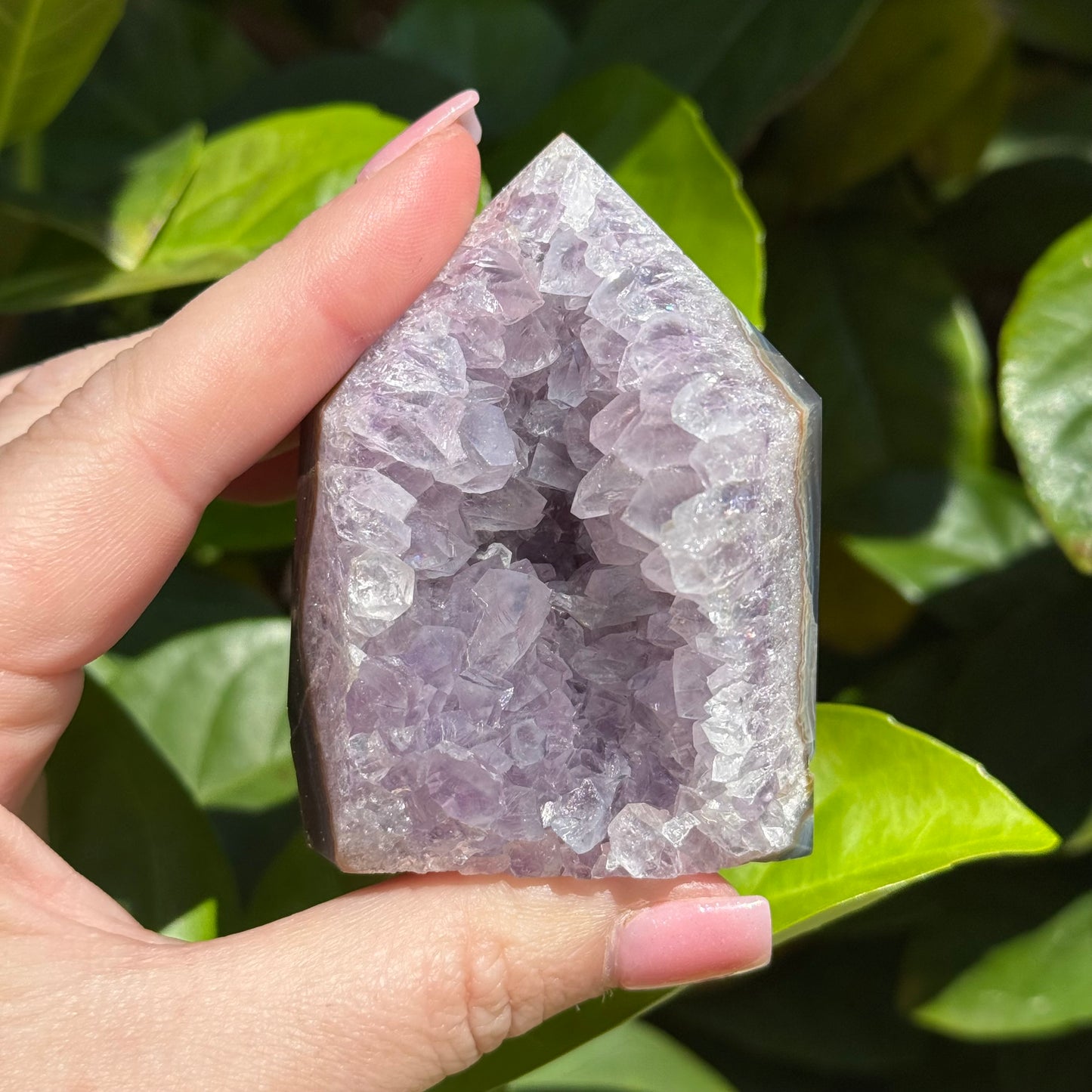 Chunky Amethyst Crystal Tower