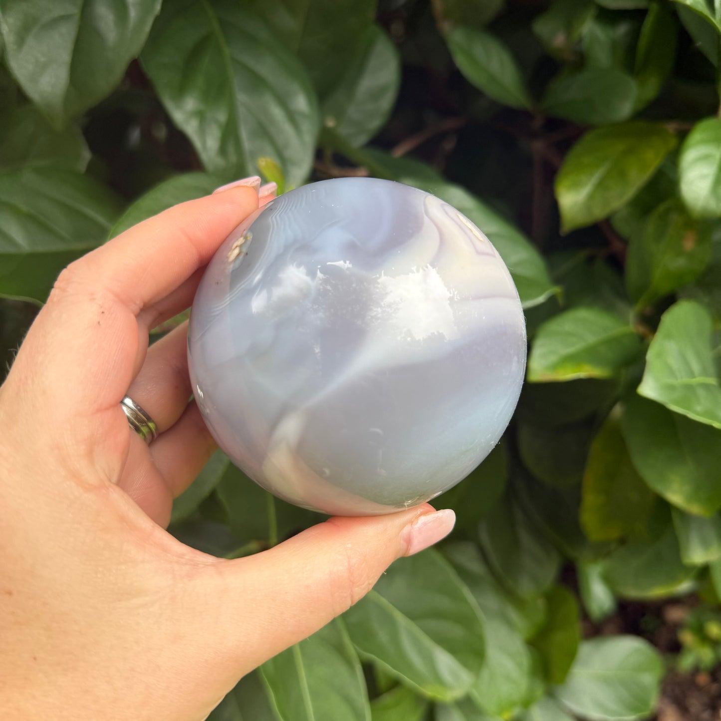 Jelly Agate Crystal Sphere