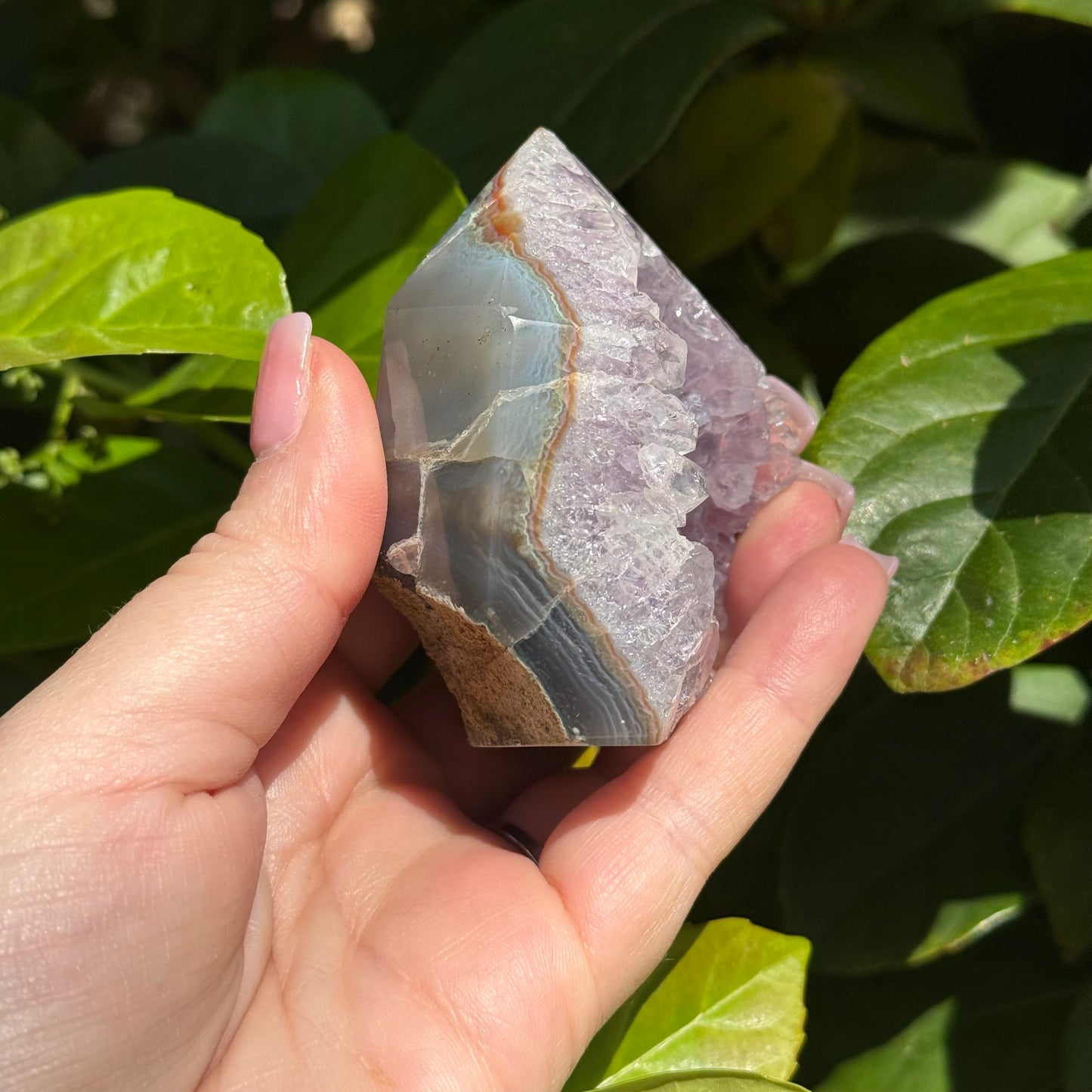 Chunky Amethyst Crystal Tower