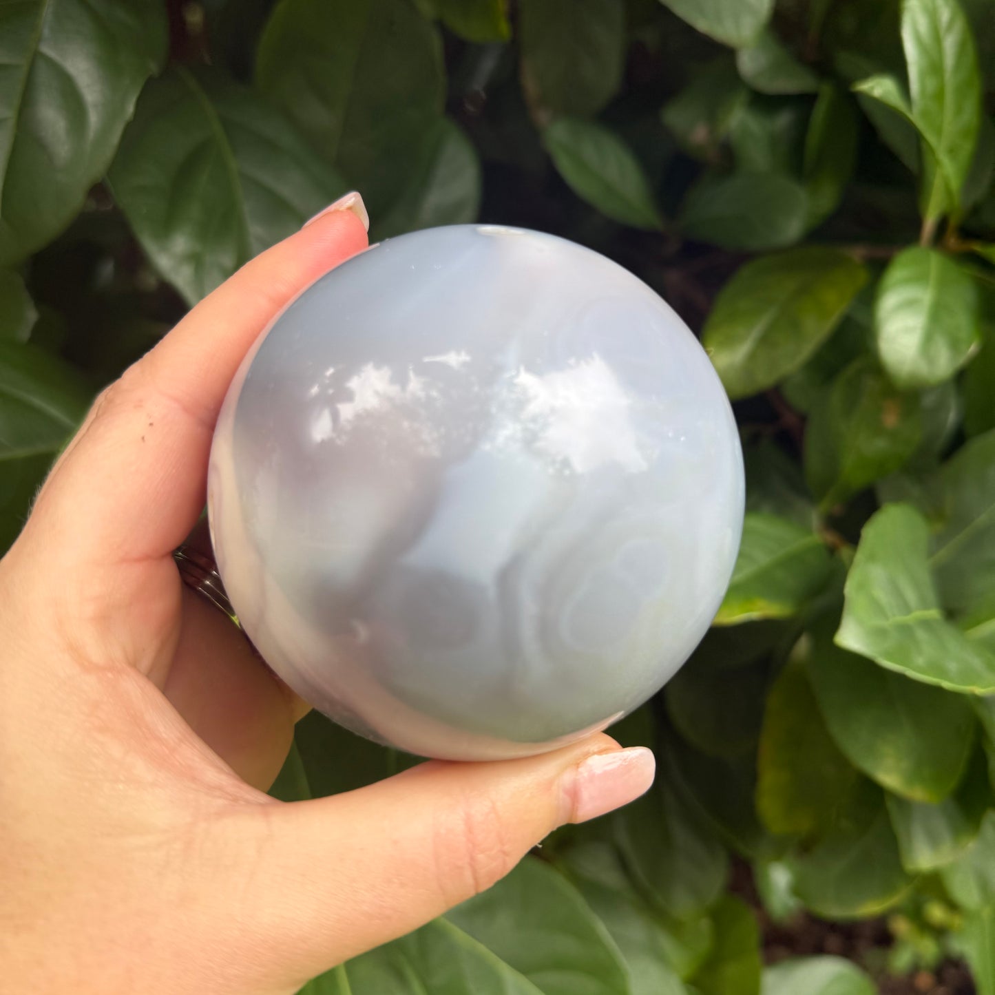 Jelly Agate Crystal Sphere
