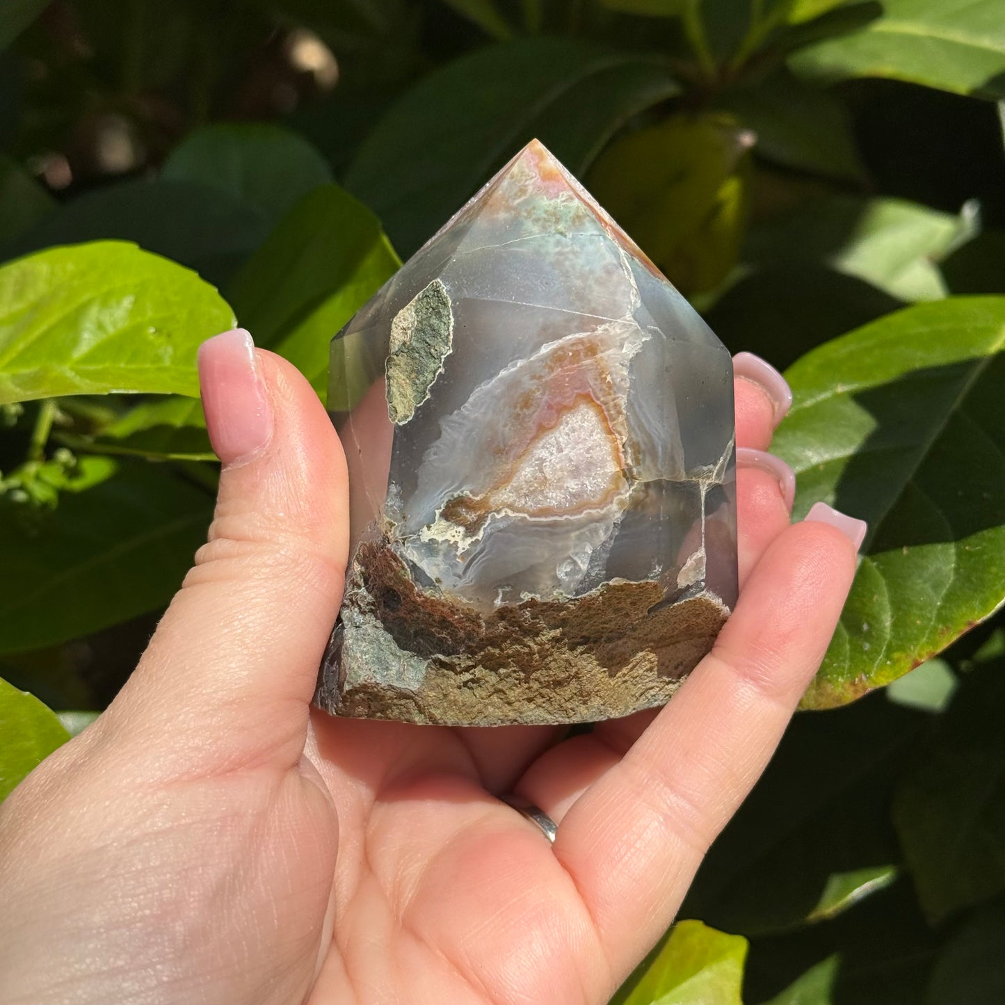 Chunky Amethyst Crystal Tower