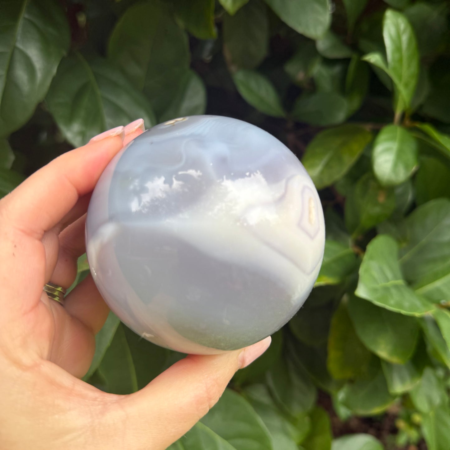 Jelly Agate Crystal Sphere