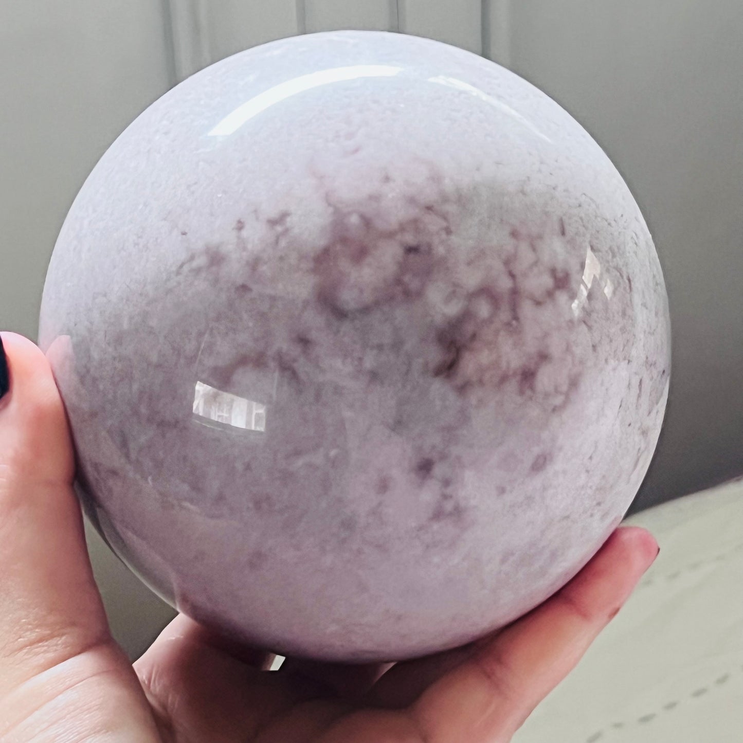 Incredible Pink Amethyst Crystal Sphere 5lbs