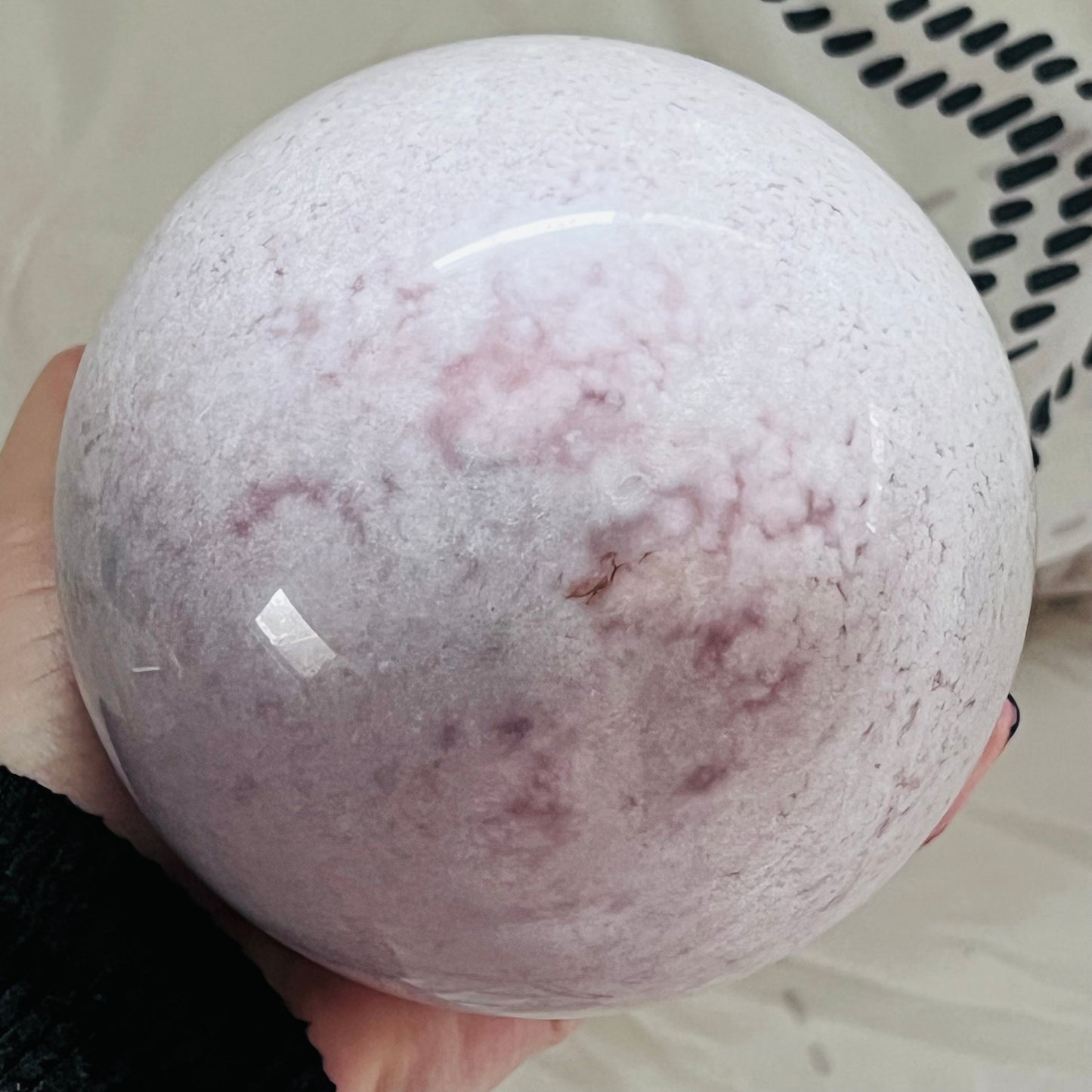 Incredible Pink Amethyst Crystal Sphere 5lbs