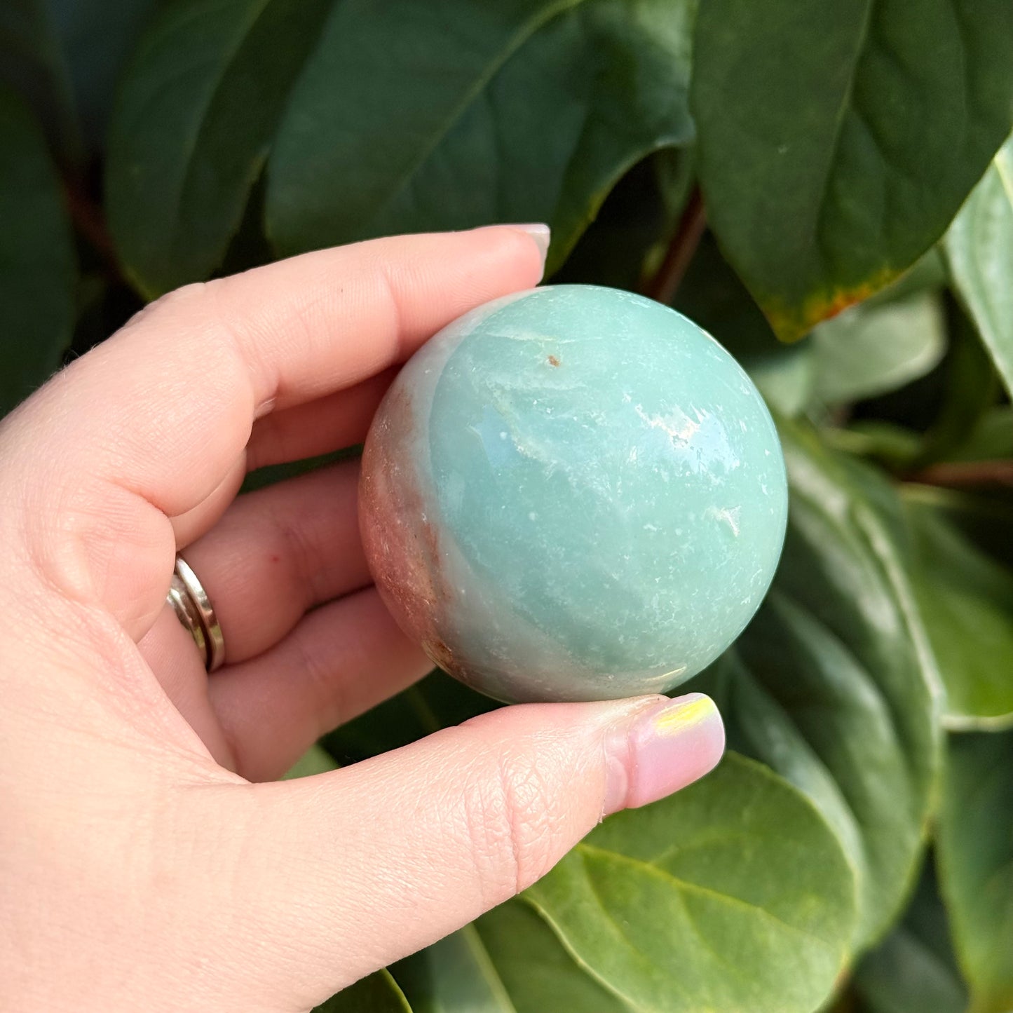 Caribbean Calcite Crystal Sphere