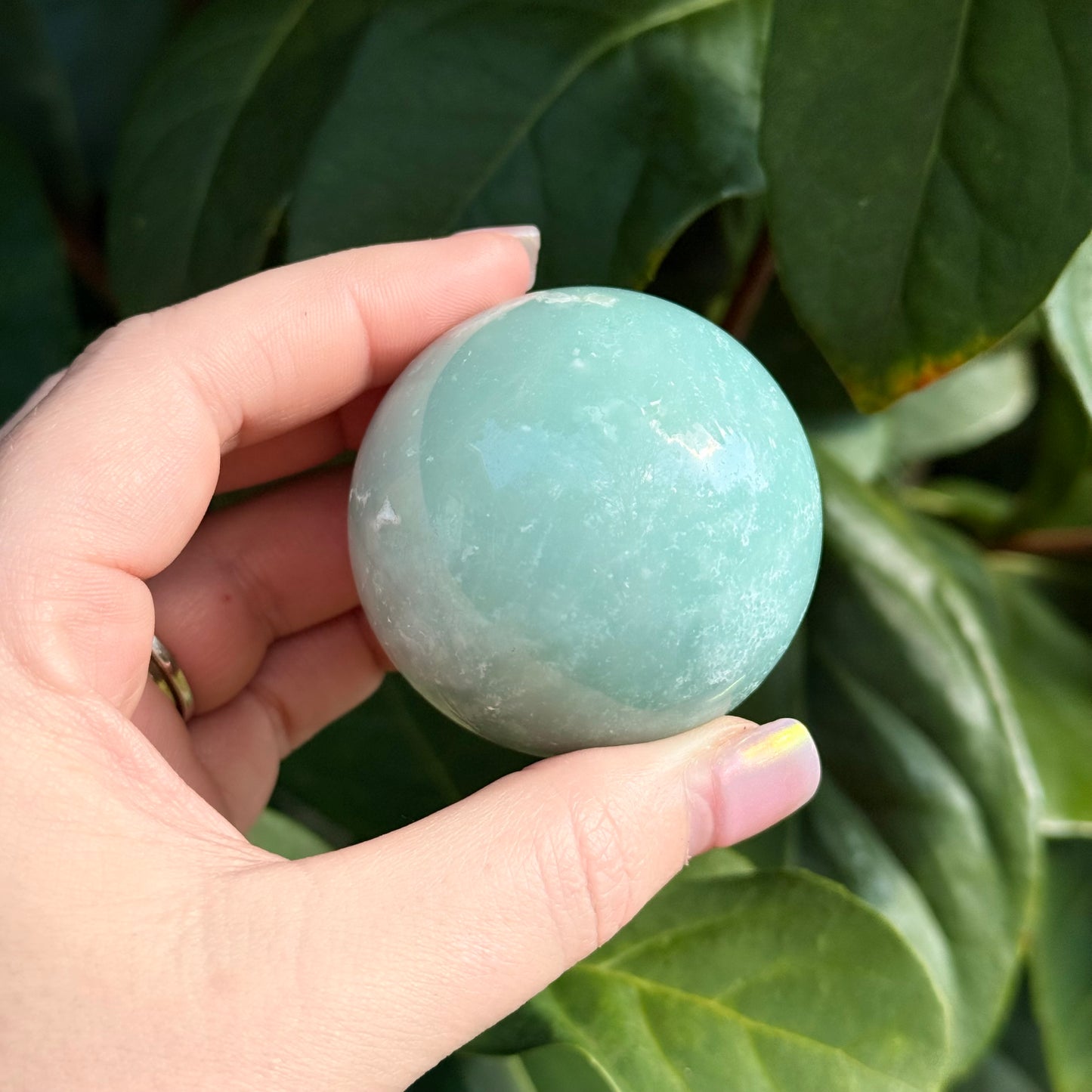 Caribbean Calcite Crystal Sphere