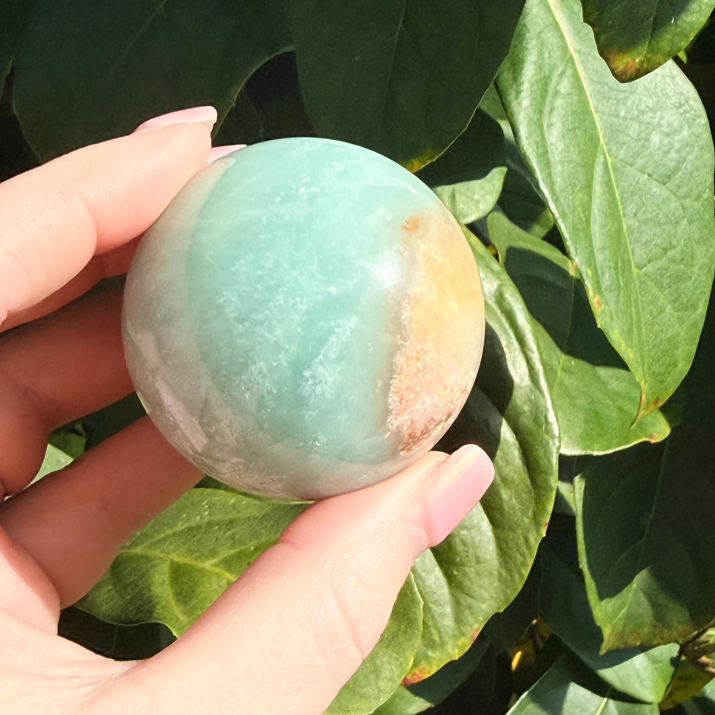 Caribbean Calcite Crystal Sphere