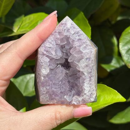 Chunky Amethyst Crystal Tower