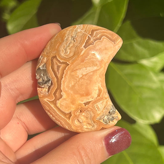 Crazy Lace Crystal Moon Carving