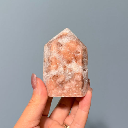 Chunky Pink Amethyst Crystal Tower