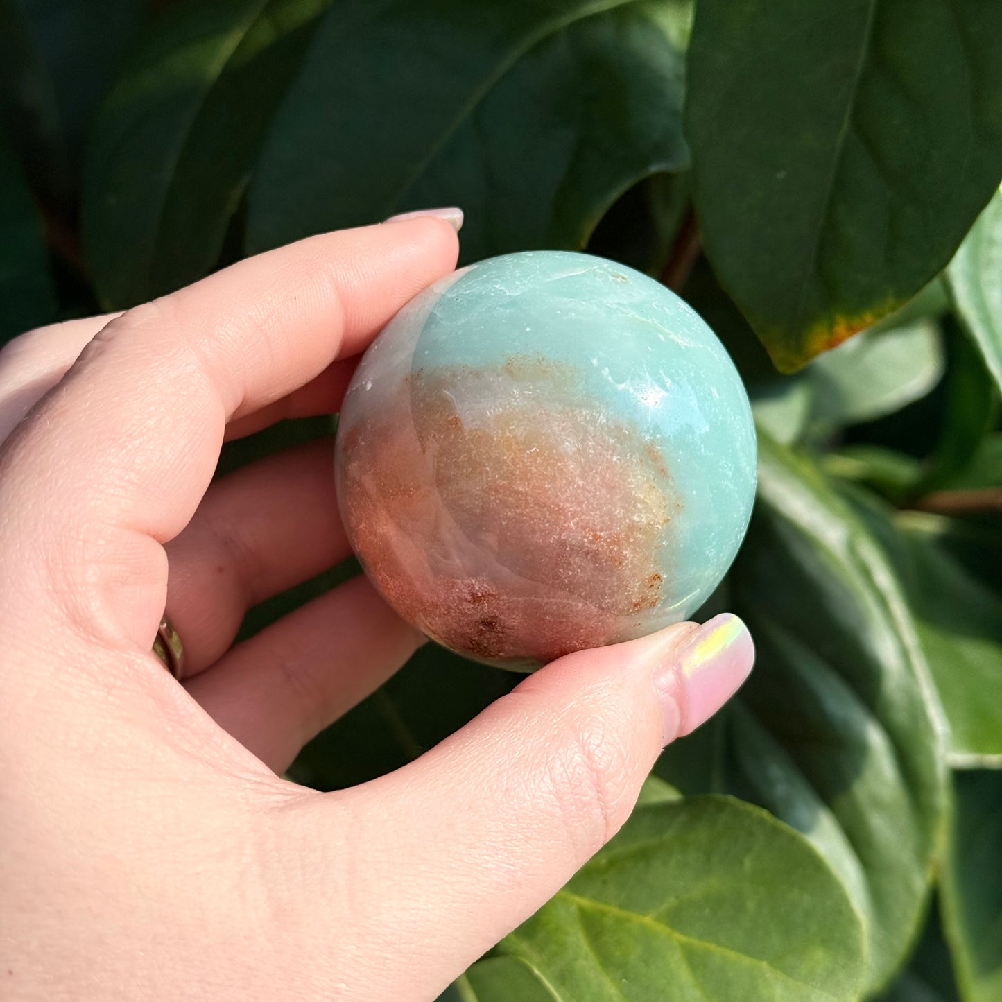 Caribbean Calcite Crystal Sphere