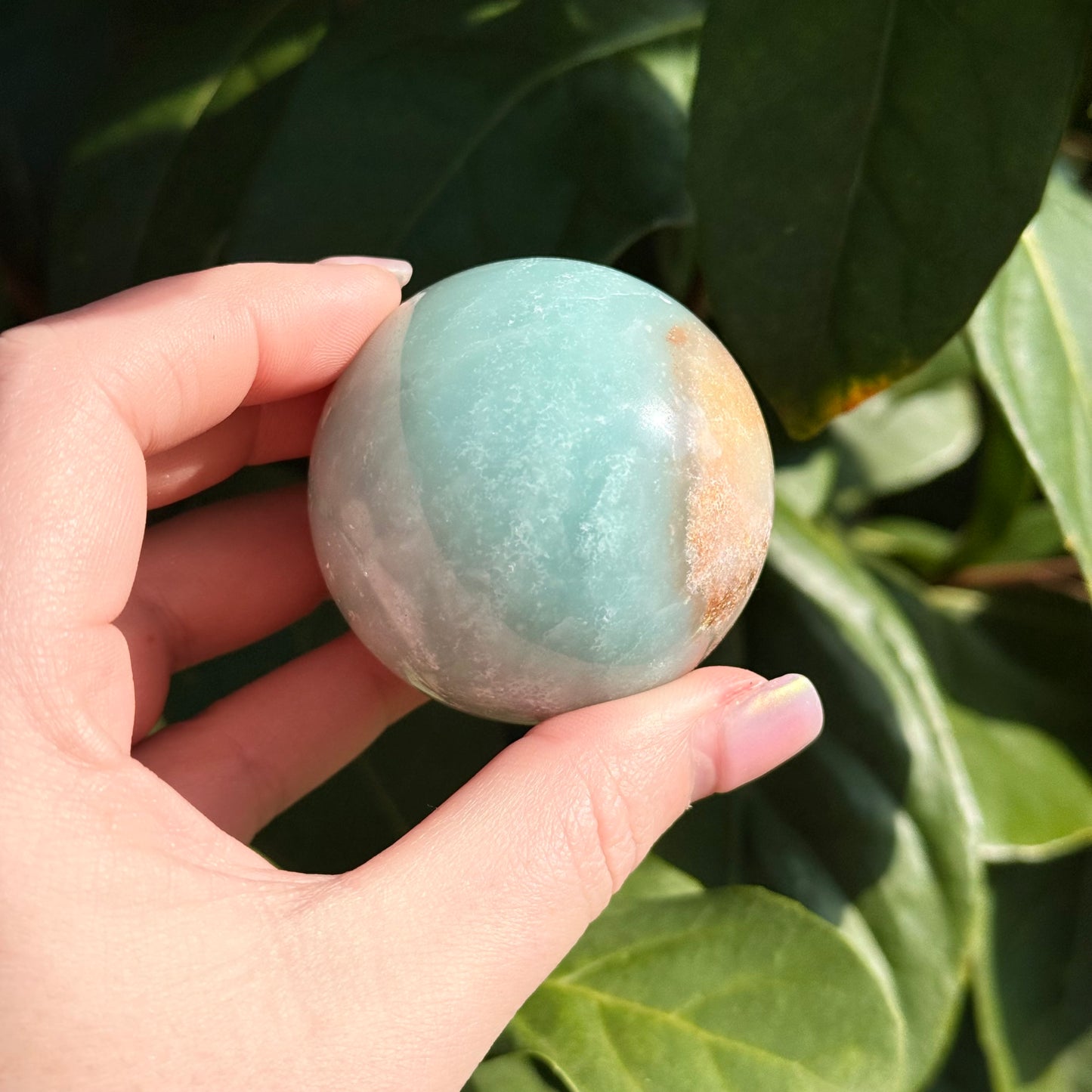 Caribbean Calcite Crystal Sphere