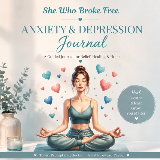 She Who Broke Free- Anxiety & Depression Journal