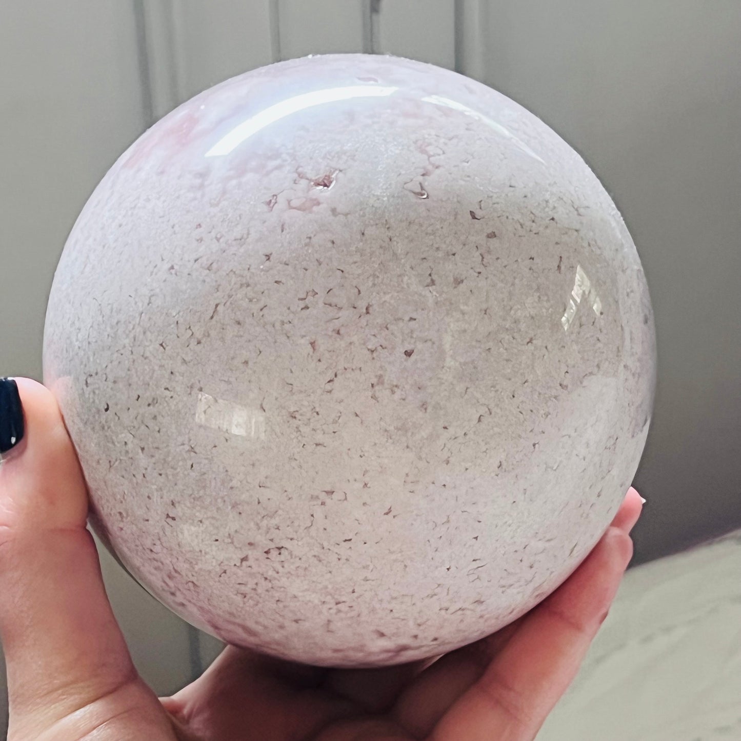 Incredible Pink Amethyst Crystal Sphere 5lbs
