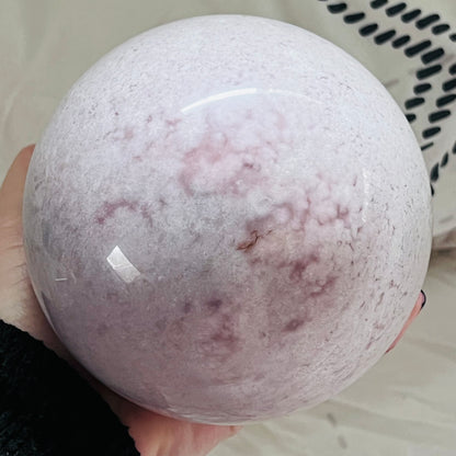 Incredible Pink Amethyst Crystal Sphere 5lbs